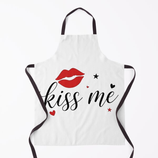 Item preview, Kiss Me Red Lips Script Shirt designed and sold by serip3002.