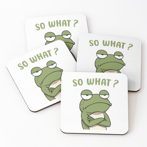 Item preview, Frog Attitude designed and sold by AyushkaAgarwal.
