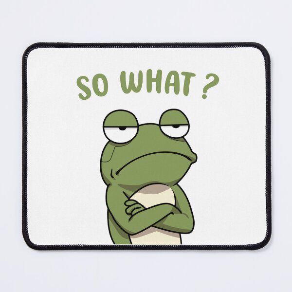 Item preview, Frog Attitude designed and sold by AyushkaAgarwal.