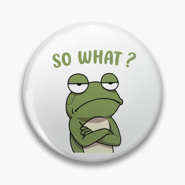 Item preview, Frog Attitude designed and sold by AyushkaAgarwal.