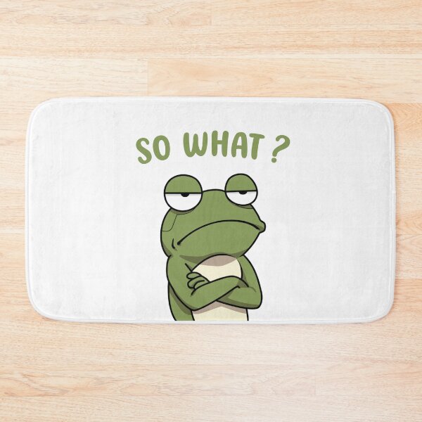 Item preview, Frog Attitude designed and sold by AyushkaAgarwal.