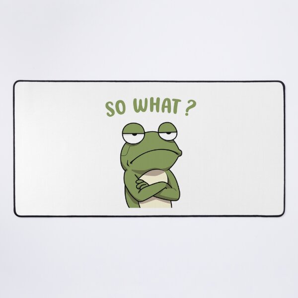 Item preview, Frog Attitude designed and sold by AyushkaAgarwal.