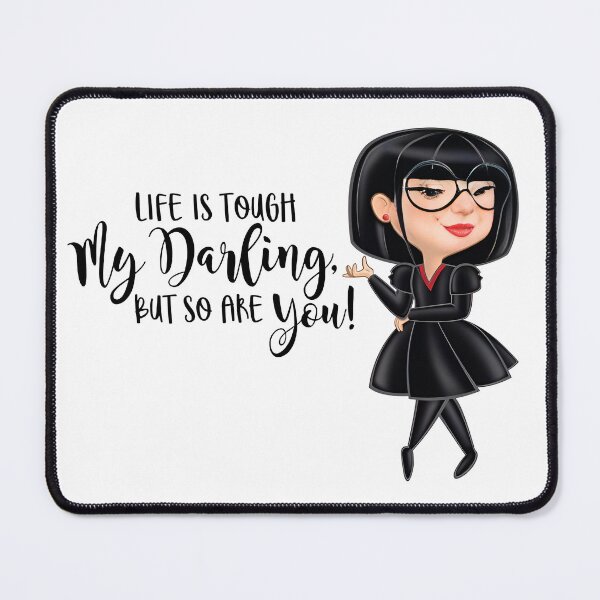 Item preview, Life is Tough Edna Funny designed and sold by Tessa Art.