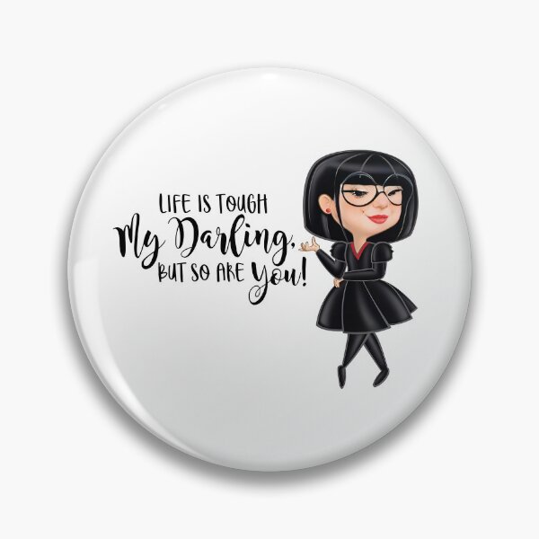Item preview, Life is Tough Edna Funny designed and sold by Tessa Art.
