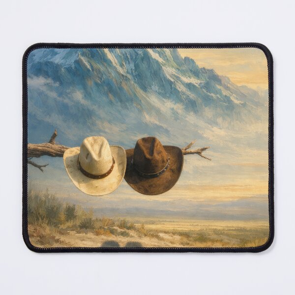 Item preview, Brokeback Cowboy Mountain Drama Cinema Movie Poster designed and sold by Cine8.