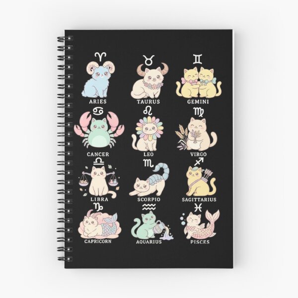 Item preview, Astrology Zodiac Signs Cat Theme Best Selling Merch | Kawaii | Cute | Pisces | Capricorn | Sagittarius | Libra | Scorpio | Taurus | Aquarius designed and sold by TeenLake.