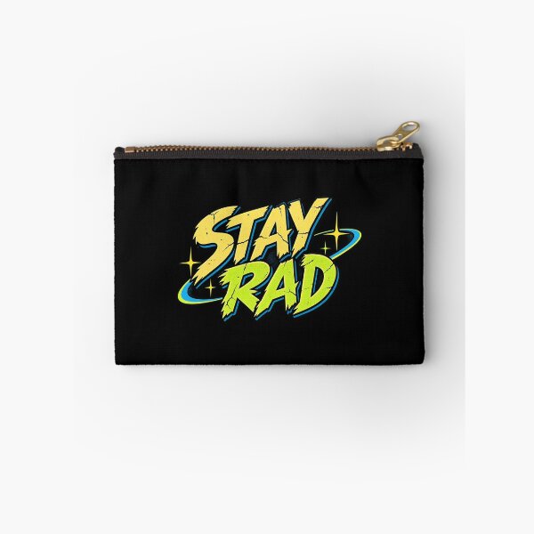 Item preview, Stay Rad – Retro Wasteland Quote designed and sold by Pandaburba.