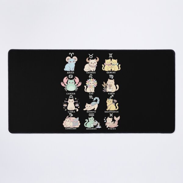 Item preview, Astrology Zodiac Signs Cat Theme Best Selling Merch | Kawaii | Cute | Pisces | Capricorn | Sagittarius | Libra | Scorpio | Taurus | Aquarius designed and sold by TeenLake.