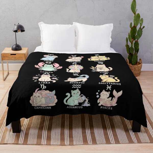 Item preview, Astrology Zodiac Signs Cat Theme Best Selling Merch | Kawaii | Cute | Pisces | Capricorn | Sagittarius | Libra | Scorpio | Taurus | Aquarius designed and sold by TeenLake.