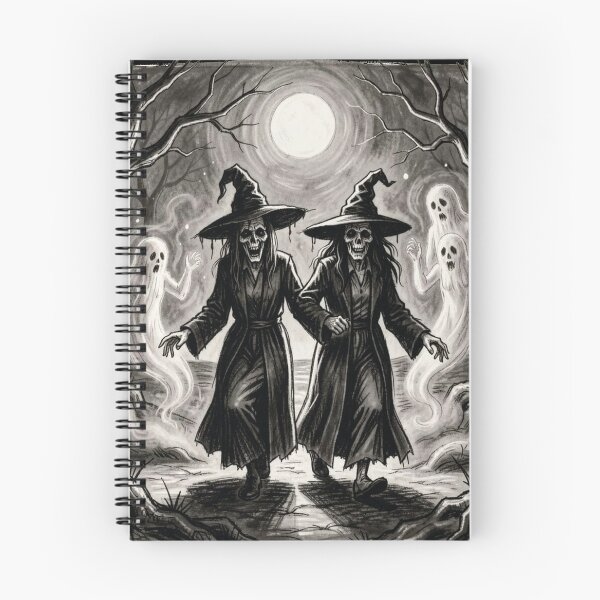 Item preview, Witches and ghosts in the forest. designed and sold by MagelliShop.