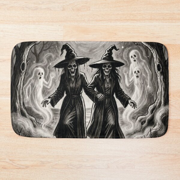 Item preview, Witches and ghosts in the forest. designed and sold by MagelliShop.