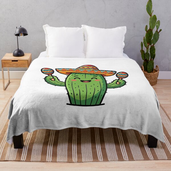 Item preview, Funny Saguaro Cactus Wearing Sombrero designed and sold by YNAMREG.