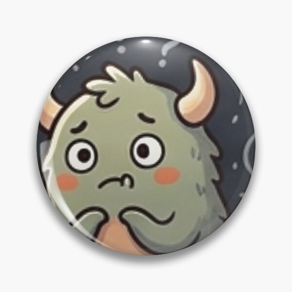 Item preview, Funny 4K Anxiety Overthinking Monster designed and sold by PDdesignhub.