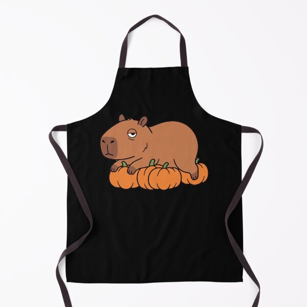 Item preview, Halloween Capybara on Pumpkins. Cute Funny Capybara Halloween Design designed and sold by Sir Capy B.