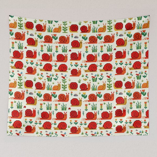 Item preview, Garden Snail Trail designed and sold by StickVerse by Owais.