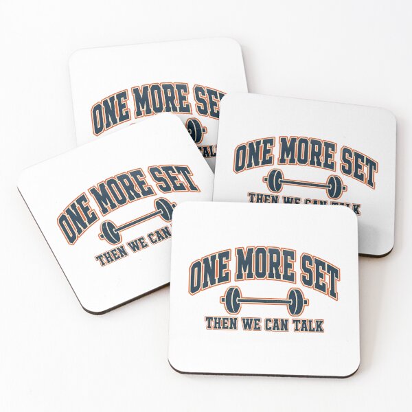 Item preview, One More Set Then We Can Talk Gym Humor designed and sold by eignvalue.