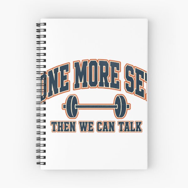 Item preview, One More Set Then We Can Talk Gym Humor designed and sold by eignvalue.