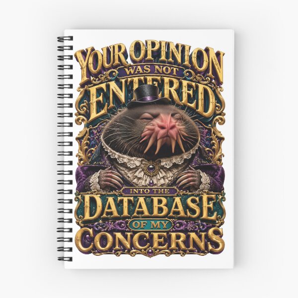 Item preview, Your Opinion Was Not Entered Into The Database Of My Concerns Mole designed and sold by Sovereign Supply Co..