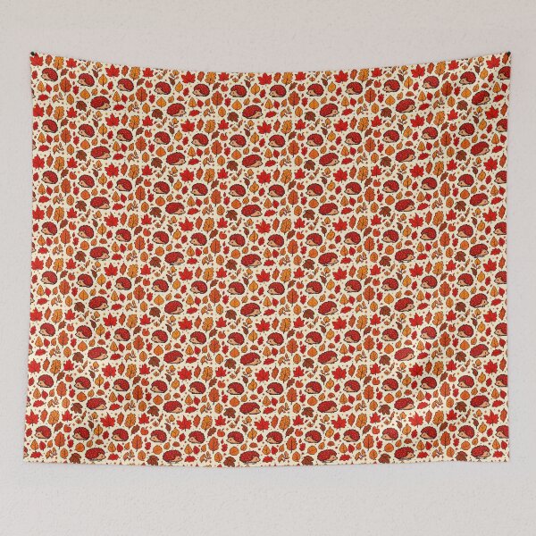 Item preview, Hedgehog Autumn Curl designed and sold by StickVerse by Owais.