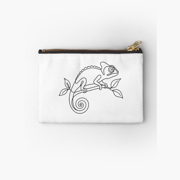 Item preview, Chameleon Branch Minimal Line Art designed and sold by LineArtDrawing.