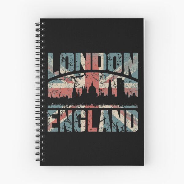Item preview,  London England Skyline Union Jack Flag Vintage Distressed designed and sold by HYPNK.