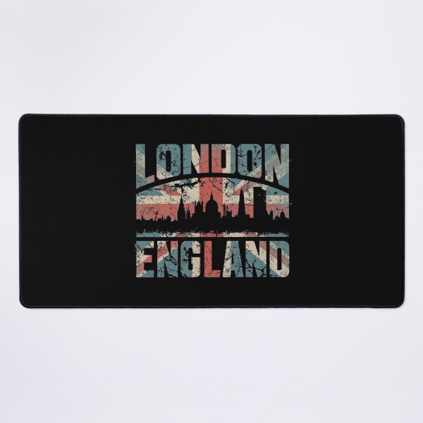 Item preview,  London England Skyline Union Jack Flag Vintage Distressed designed and sold by HYPNK.