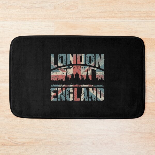 Item preview,  London England Skyline Union Jack Flag Vintage Distressed designed and sold by HYPNK.