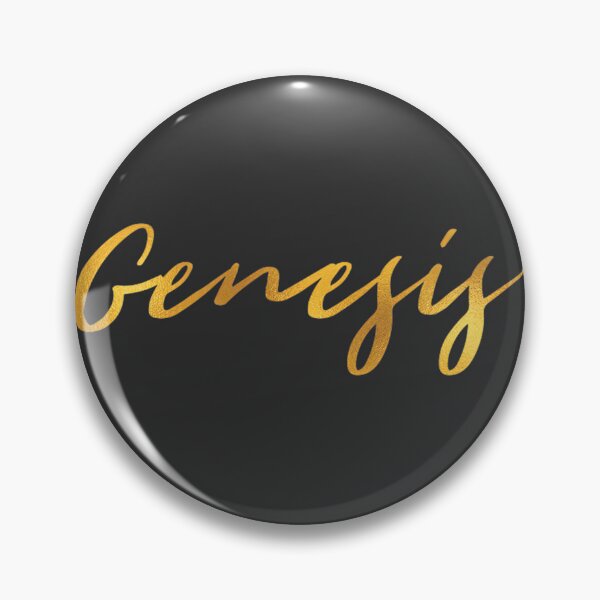 Item preview, Genesis Name Hand Lettered Faux Gold Script | ⭐⭐⭐⭐⭐ Best Seller designed and sold by sage-patt01.