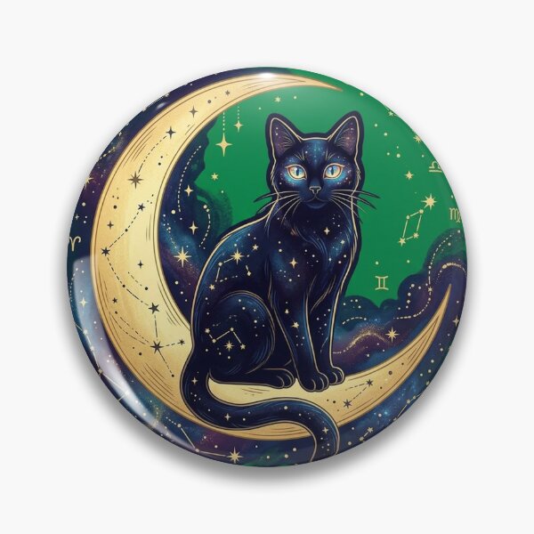 Item preview, Celestial Moon Cat designed and sold by YNAMREG.