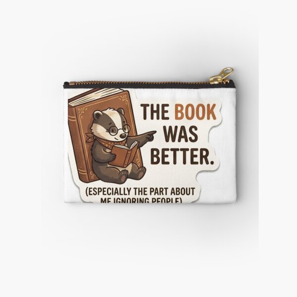 Item preview, The Book Was Better Introvert Reader designed and sold by PDdesignhub.