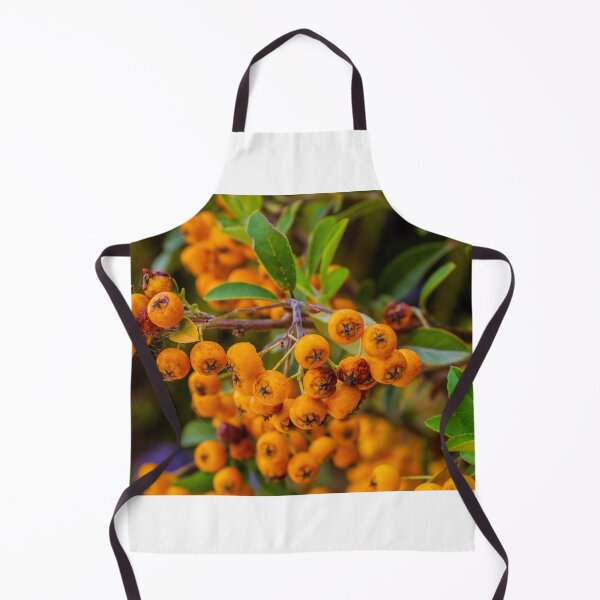 Item preview, Bright Orange Berries on a Lush Green Bush — Close-Up Nature Portrait of Autumn Colors designed and sold by Nmallia.