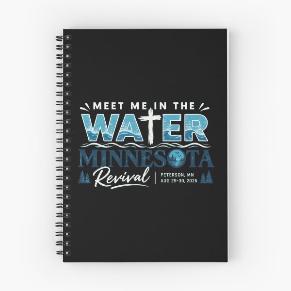 Item preview, Meet Me in the Water Minnesota, Christian Revival Event, Faith Gathering, Worship and Spiritual Revival, Minnesota Christian Community Gift designed and sold by Cchotlan.