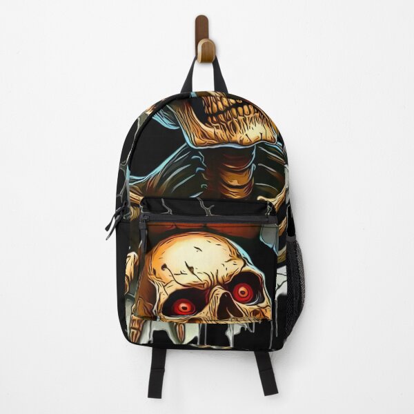 Item preview, Halloween Skeleton Crawling Through Wall – Spooky Scary Undead Skull Horror Design designed and sold by Kruti Collection.