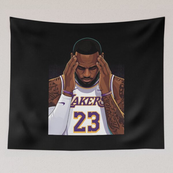 Item preview, Lebron James Vector Art designed and sold by Rusdiii.