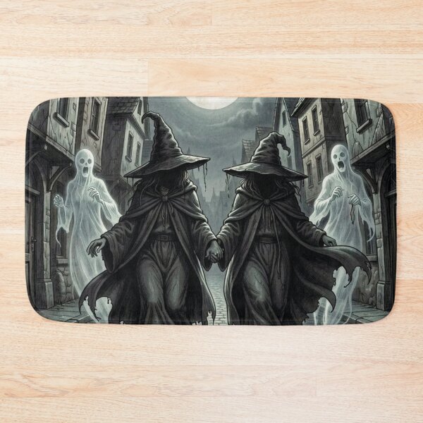 Item preview, Witches and ghosts in the forest. designed and sold by MagelliShop.