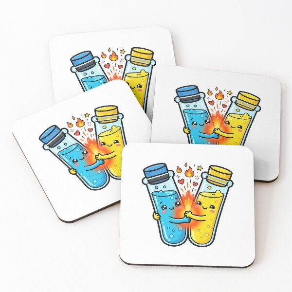 Item preview, Exothermic Relationship Sticker - Chemistry Love Heat Release Reaction Humor designed and sold by YNAMREG.