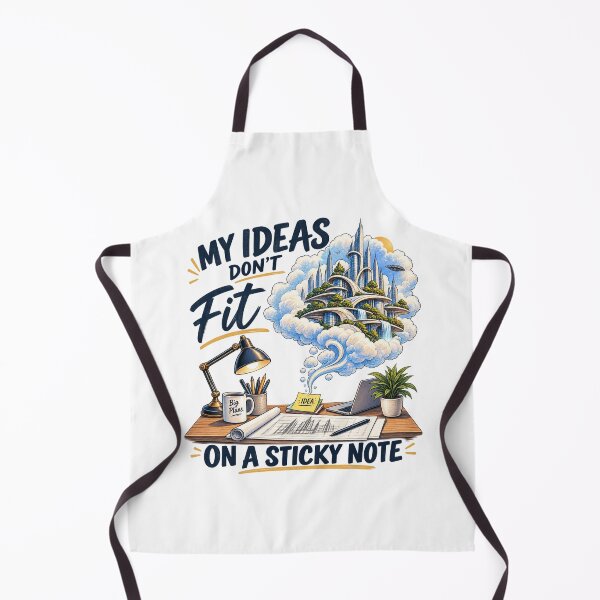 Item preview, My Ideas Don’t Fit on a Sticky Note | Still Becoming designed and sold by Dr.Carrie'sStore.
