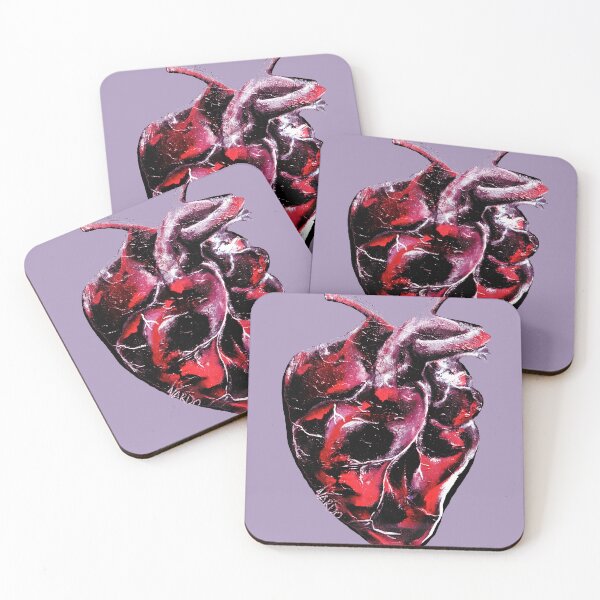 Item preview, Red Skull Heart designed and sold by Benszi.