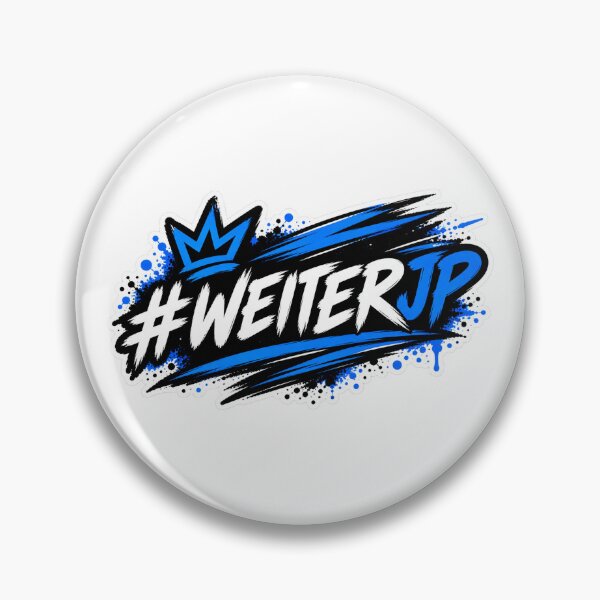 Item preview, #WEITERJP – Automotive Support Sticker | Blue Black White designed and sold by phl-sn.