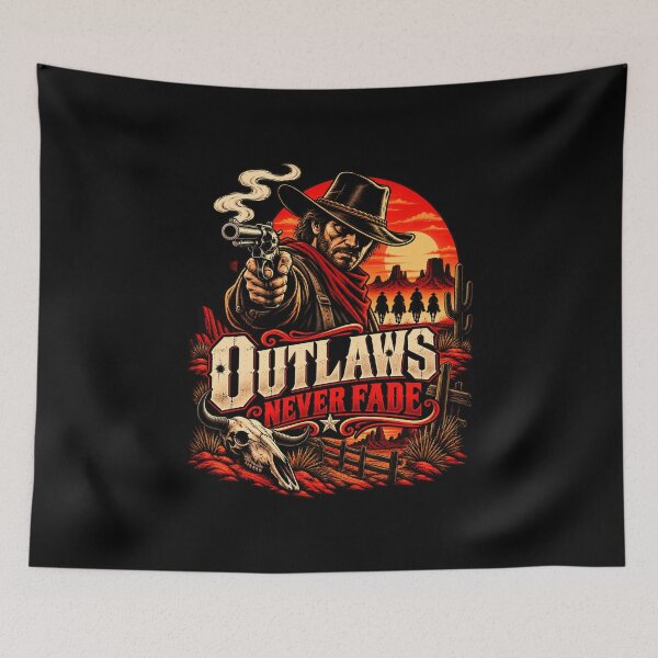Item preview, Red Dead Redemption – Outlaws Never Fade designed and sold by Pandaburba.