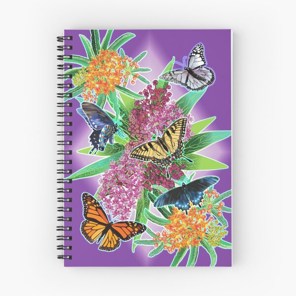 Item preview, Milkweeds and Butterflies designed and sold by Jedi-Artist.