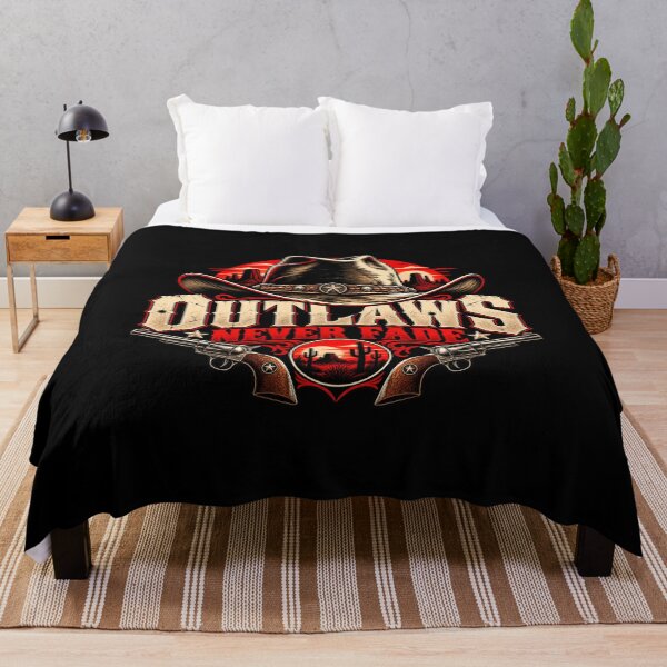 Item preview, Outlaws Never Fade – Western Gunslinger designed and sold by Pandaburba.