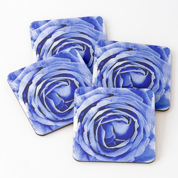 Item preview, The blue and blue rose  designed and sold by wallartofmio.