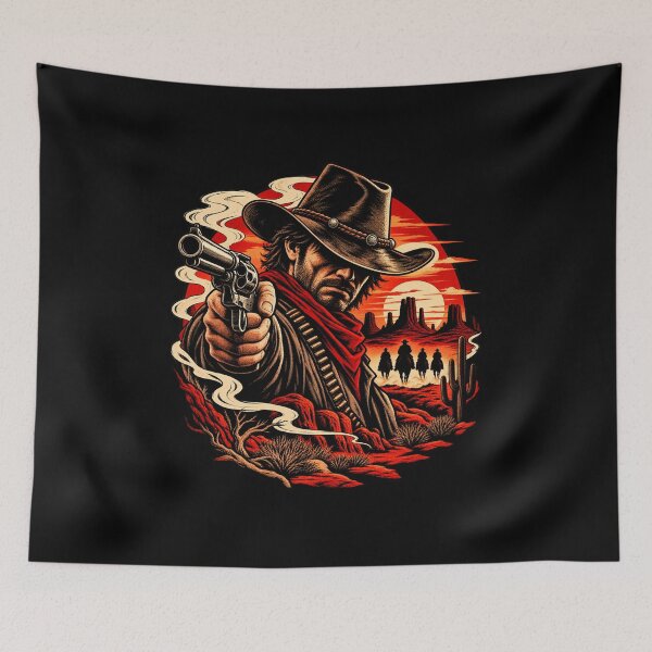 Item preview, Red Dead Redemption – Western Gunslinger designed and sold by Pandaburba.