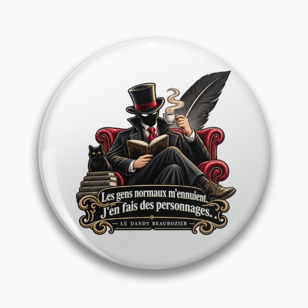 Item preview, Normal people bore me | Humor gift for writers and authors | The Dandy Beaurozier designed and sold by Beaurozier.