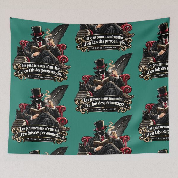 Item preview, Normal people bore me | Humor gift for writers and authors | The Dandy Beaurozier designed and sold by Beaurozier.