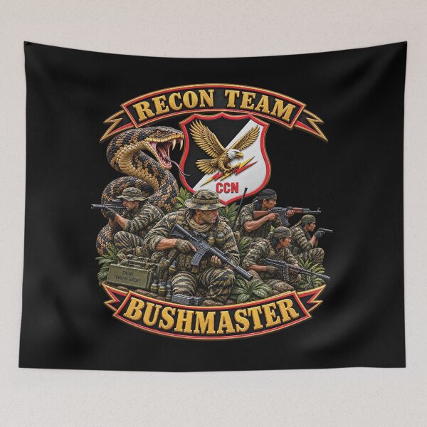 Item preview, Pocket Patch - Vietnam - Recon Team Bushmaster - 3D - Enhanced - Group designed and sold by Military Insignia Products.