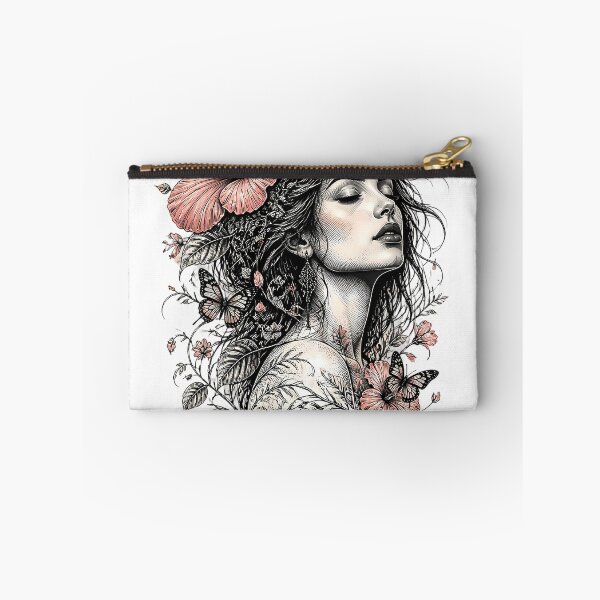 Item preview, Wild And Timeless Hibiscus Female Portrait Graphic designed and sold by AmericanBlues0.