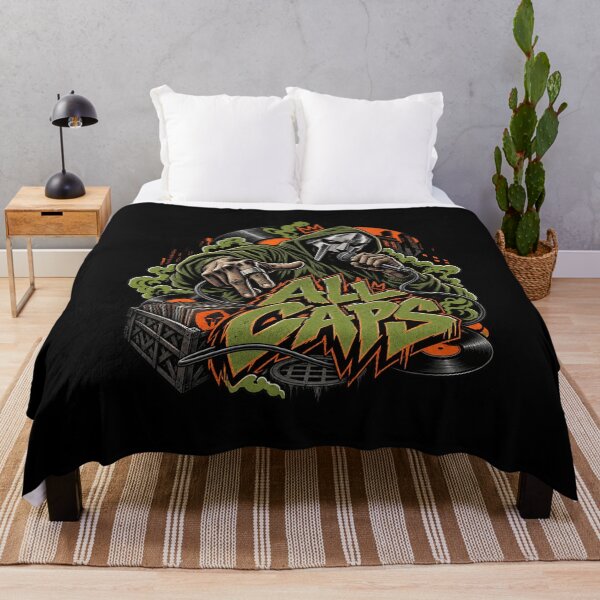 Item preview, MF DOOM – ALL CAPS Underground Hip Hop designed and sold by Pandaburba.