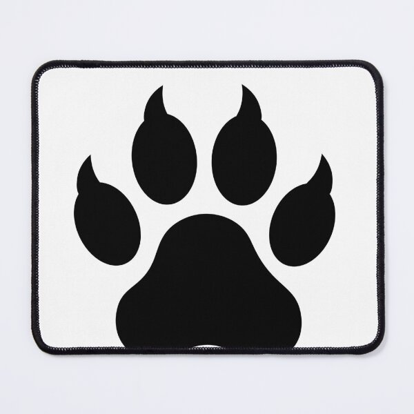 Item preview, Bear Paw Print Silhouette - Animal Footprint Art designed and sold by Sem34.